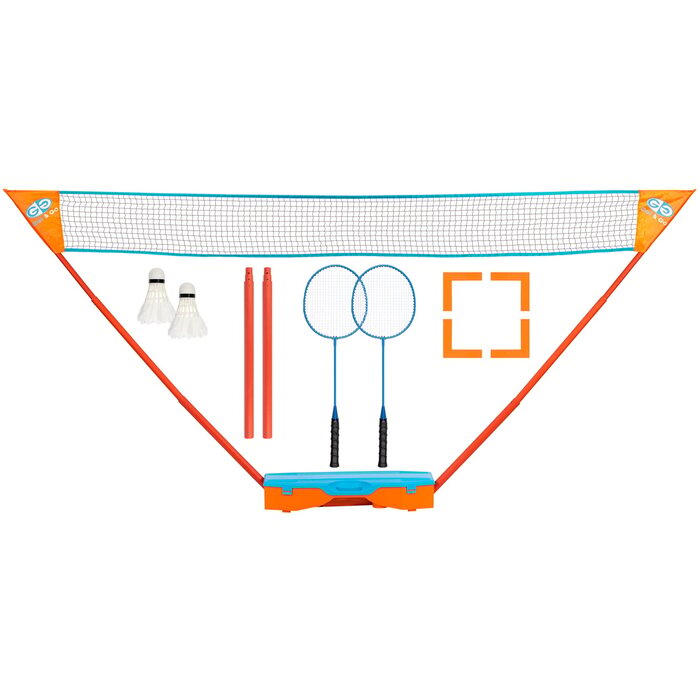 Get & Go® Get & Go® - Badminton Set • INSTANT • Blauw/Oranje