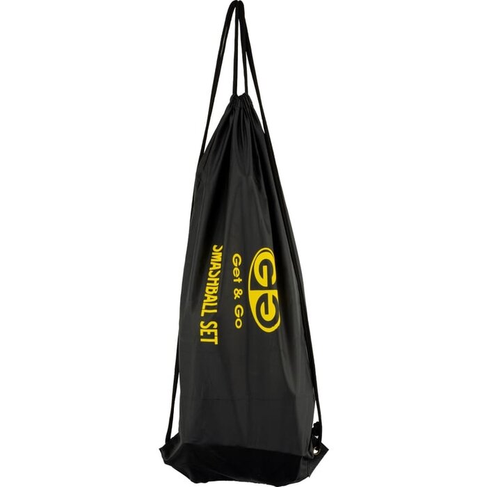 Get & Go® Get & Go - Set Smash Ball avec 3 balles + pompe - Noir/Jaune