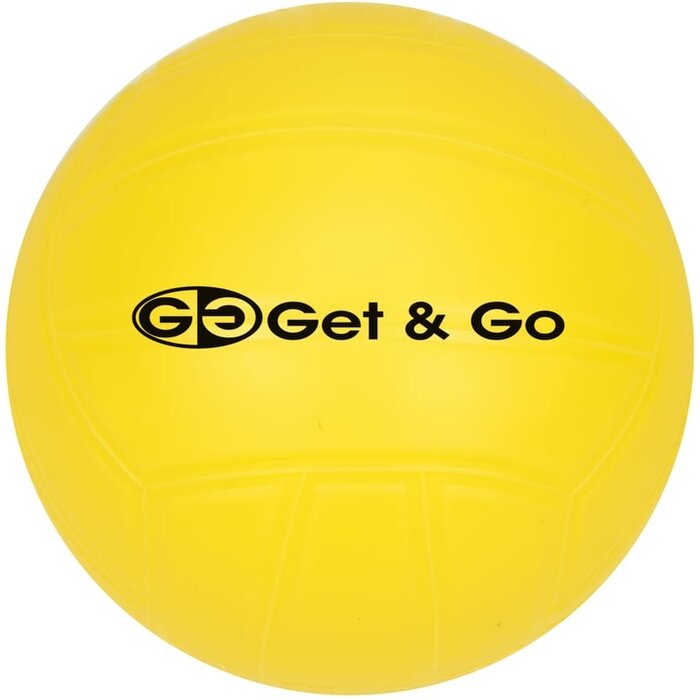 Get & Go® Get & Go - Set Smash Ball avec 3 balles + pompe - Noir/Jaune