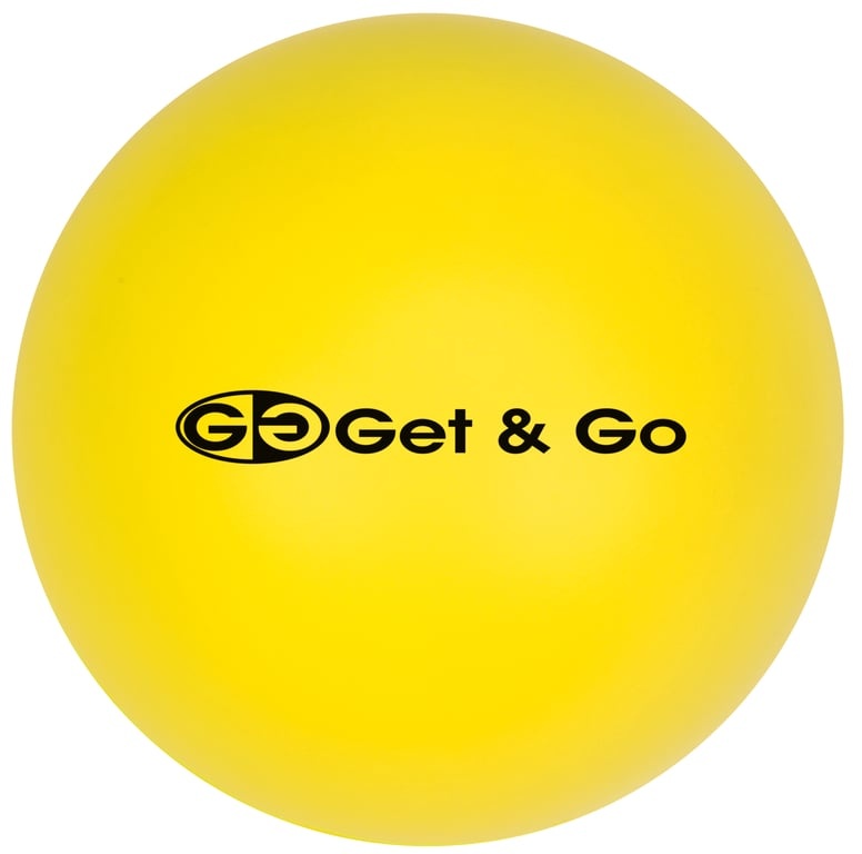 Get & Go® Get & Go - Set Smash Ball avec 3 balles + pompe - Noir/Jaune