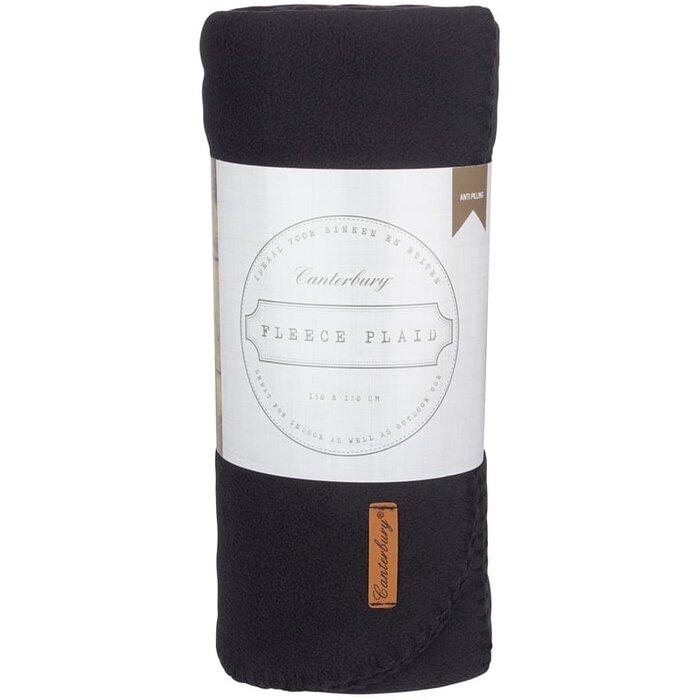 Canterbury® Canterbury® - Plaid Fleece • Cozy • BERGEN-280 • Zwart