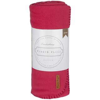 Canterbury® Plaid Fleece • Cozy • Bergen-280 • Bordeaux