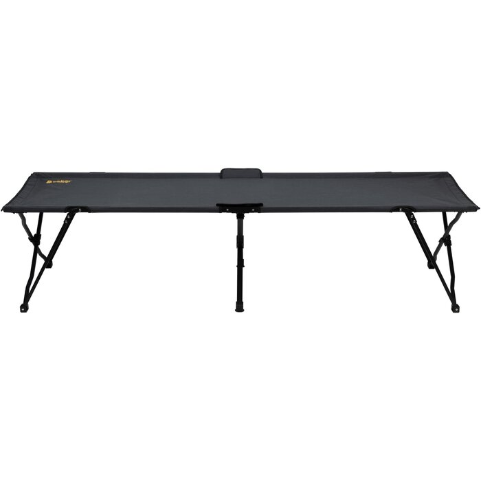 Abbey Camp® Abbey Camp® - Camping Bed Ease & Fold Deluxe • ASTORIA-206 • Anthracite mêlee/black