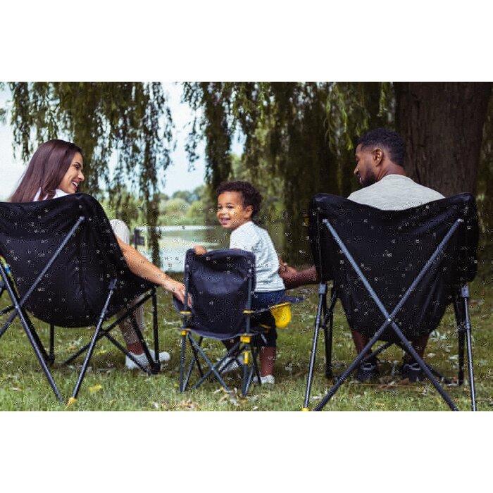 Abbey Camp® Abbey Camp® - Siège de seau pliable • SANMARINO-085 • Noir