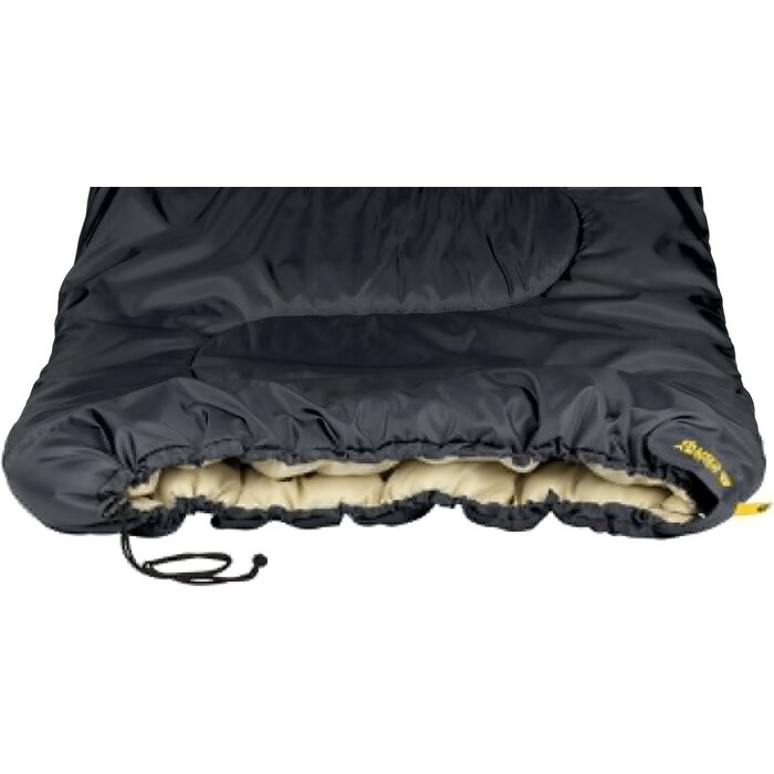 Abbey Camp® Abbey Camp® - Slaapzak Envelop Eco • COPENHAGEN-07 • Antraciet/Zand