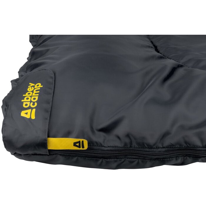 Abbey Camp® Abbey Camp® - Slaapzak Envelop Eco • COPENHAGEN-07 • Antraciet/Zand