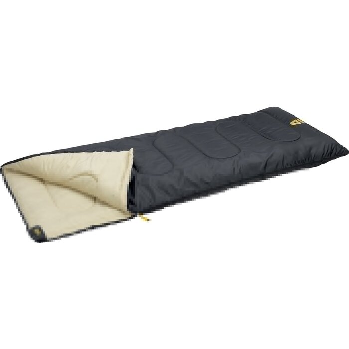 Abbey Camp® Abbey Camp® - Slaapzak Envelop Eco • COPENHAGEN-07 • Antraciet/Zand