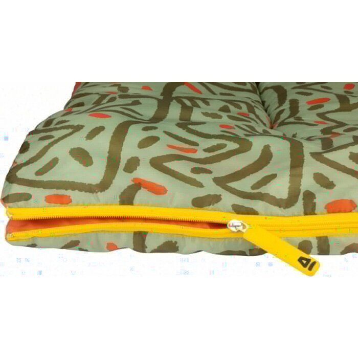 Abbey Camp® Abbey Camp® - Slaapzak Junior Envelop Print • MOOLOOLAHBA-15 • Lichtgroen/Groen