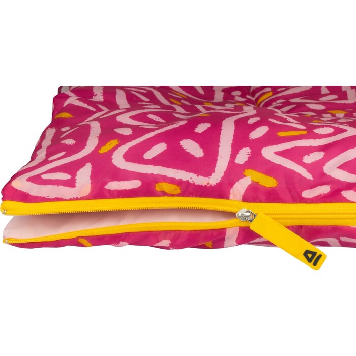 Abbey Camp® Abbey Camp® - Sleeping bag Junior envelope print • MOOLOOLAHBA-15 • Fuchsia/pink