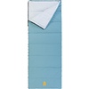 Abbey Camp® Sac de couchage Enveloppe Percale Coton • BRUSSELS-08 • Bleu clair/gris clair