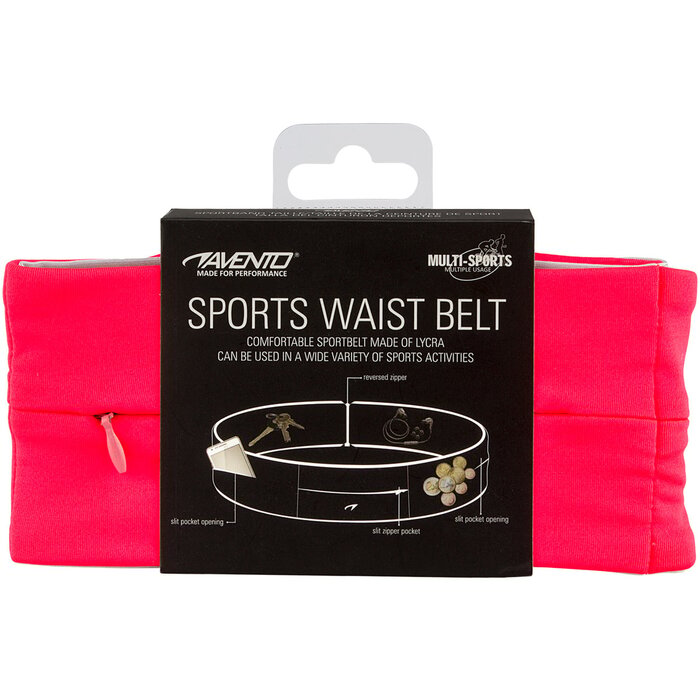 Avento® Avento® - Sportband • TWIST • Fluorroze/Zwart