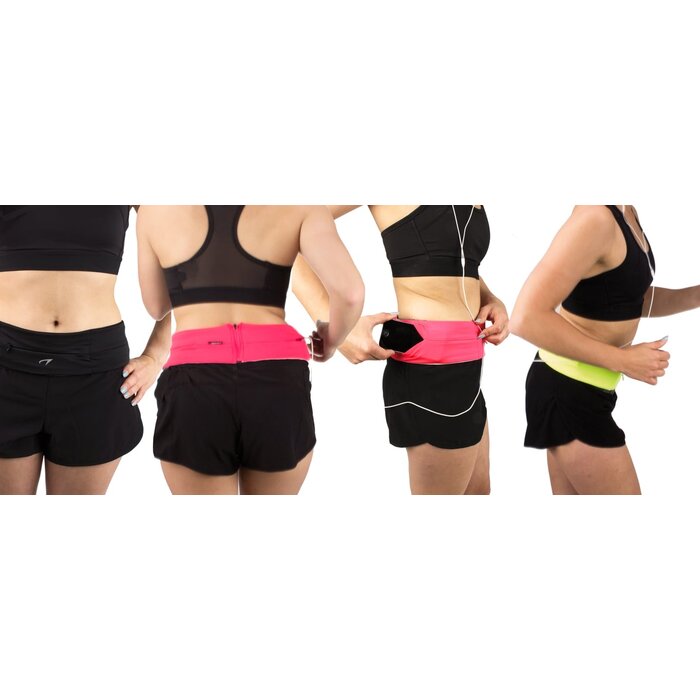 Avento® Avento® - Sportband • TWIST • Fluorgeel/Zwart