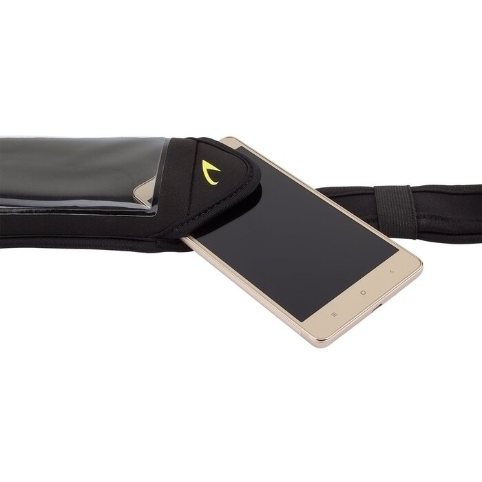 Avento® Avento - Smartphone Sportgürtel • Schwarz/Silber