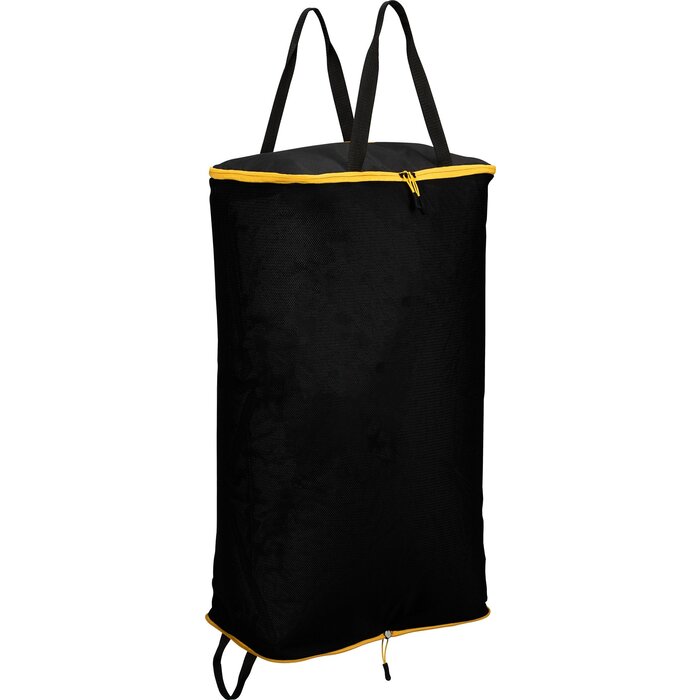 Abbey Camp® Abbey Camp® - Sac à linge zip-up • MEXICOCITY-047 • noir/jaune