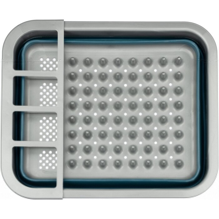 Abbey Camp® Abbey Camp® - Afdruiprek Opvouwbaar • LINDAU-012 • Blauw/Grijs