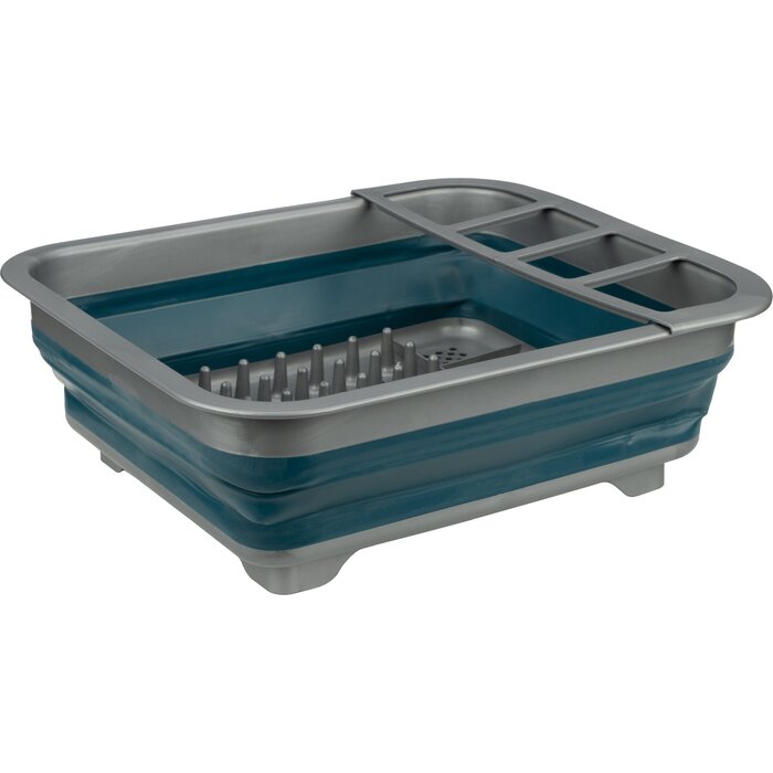 Abbey Camp® Abbey Camp® - Afdruiprek Opvouwbaar • LINDAU-012 • Blauw/Grijs