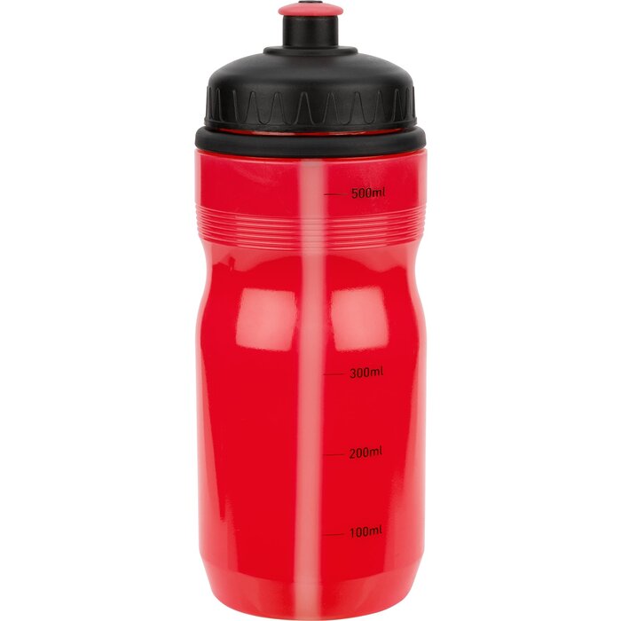 Avento® Avento - Sport-Wasserflasche • DUDUMA 0,5 Liter • Rot/Schwarz