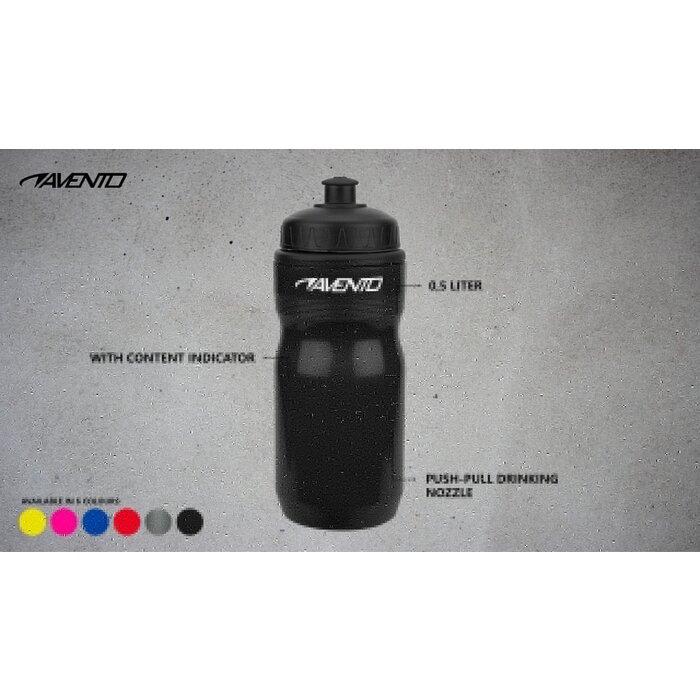 Avento® Avento® - Sportbidon • DUDUMA 0.5 Liter • Fluorroze/Zwart