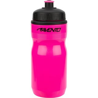 Avento® Sport-Wasserflasche • DUDUMA 0,5 Liter • FluoRosa/Schwarz