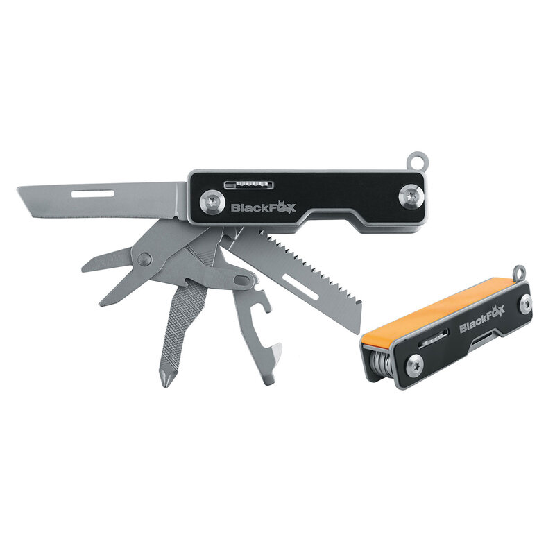 Fox Cutlery Black Fox - Pocket Boss Multitool - Orange