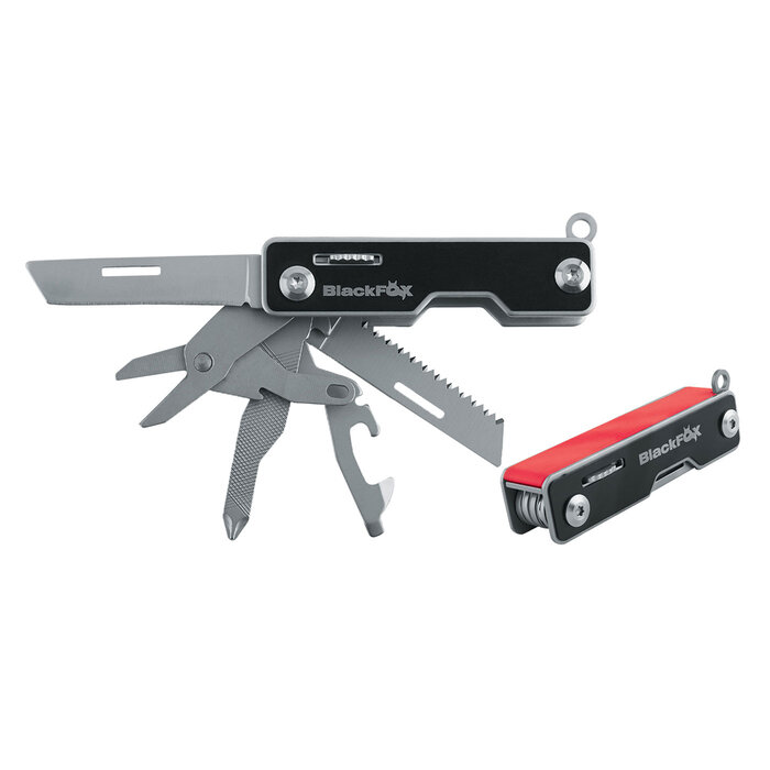 Fox Cutlery Black Fox - Pocket Boss Multitool - Rot