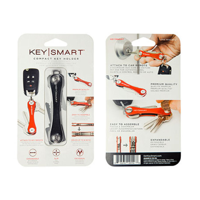 Keysmart Keysmart -Kompaktschlüsselinhaber Schwarz