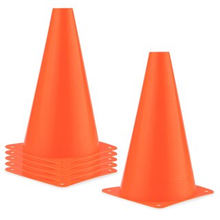 Avento® Slalom pawns soft • 23 CM • Orange