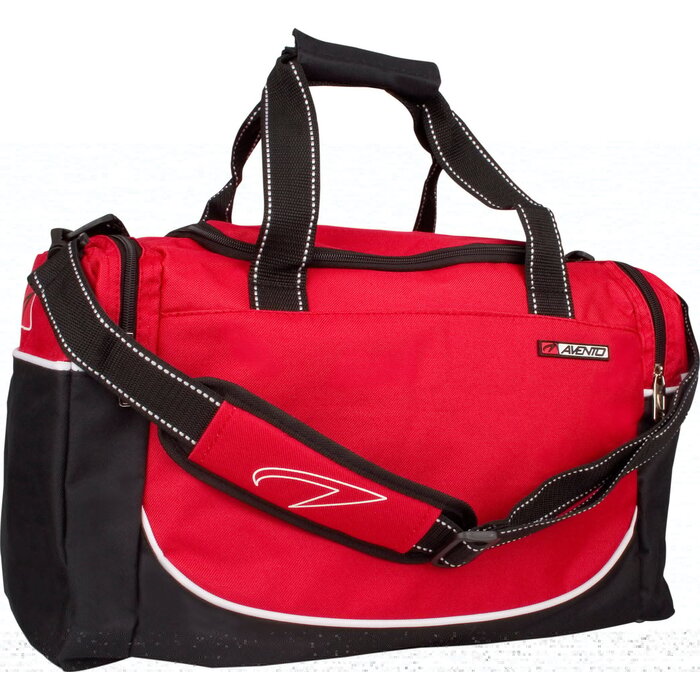 Avento® Avento - Sac de sport • MEDIUM • Noir/Rouge
