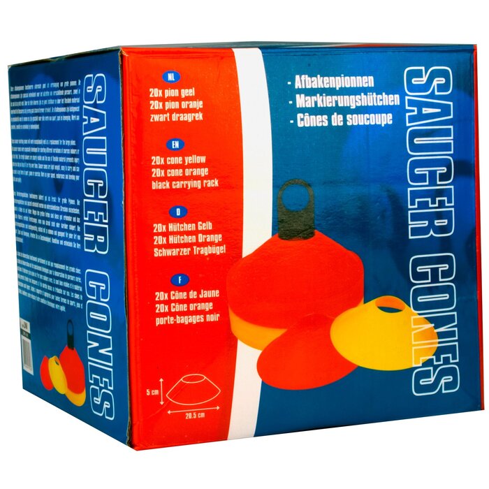 Avento® Avento - Pions de démarcation 2 couleurs • SPEEDY • Universel