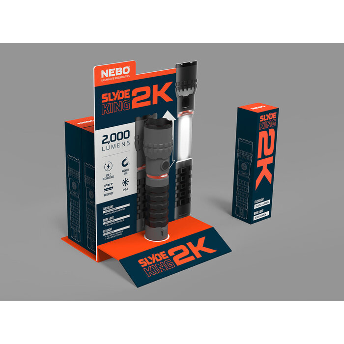 NEBO Nebo Slyde King Display