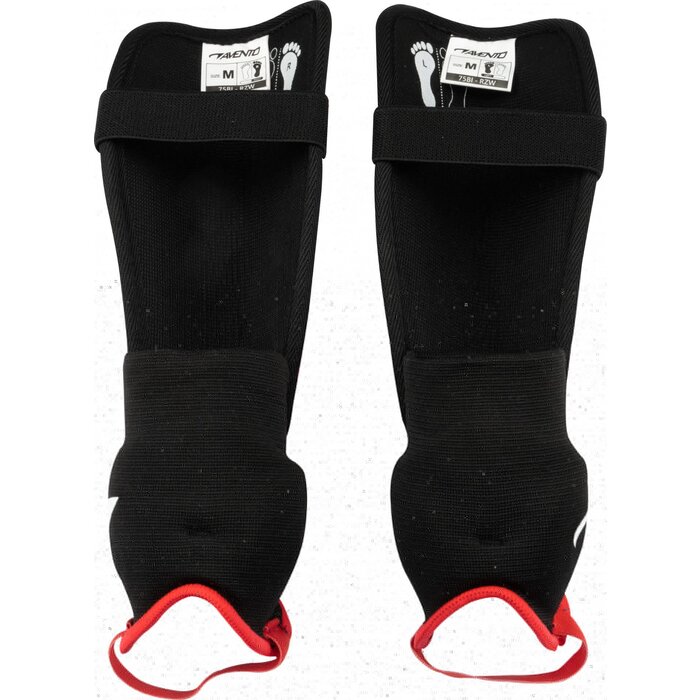Avento® Avento - Shin protectors • SOFT • Red/Black