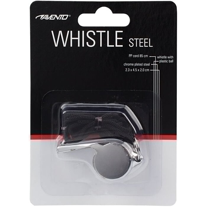 Avento® Avento - Referee whistle - LARGE - Silver