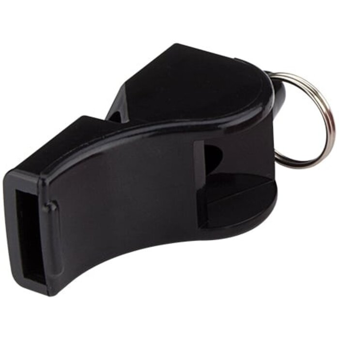 Avento® Avento - Sifflet d'arbitre sans balle - PLASTIQUE - Noir