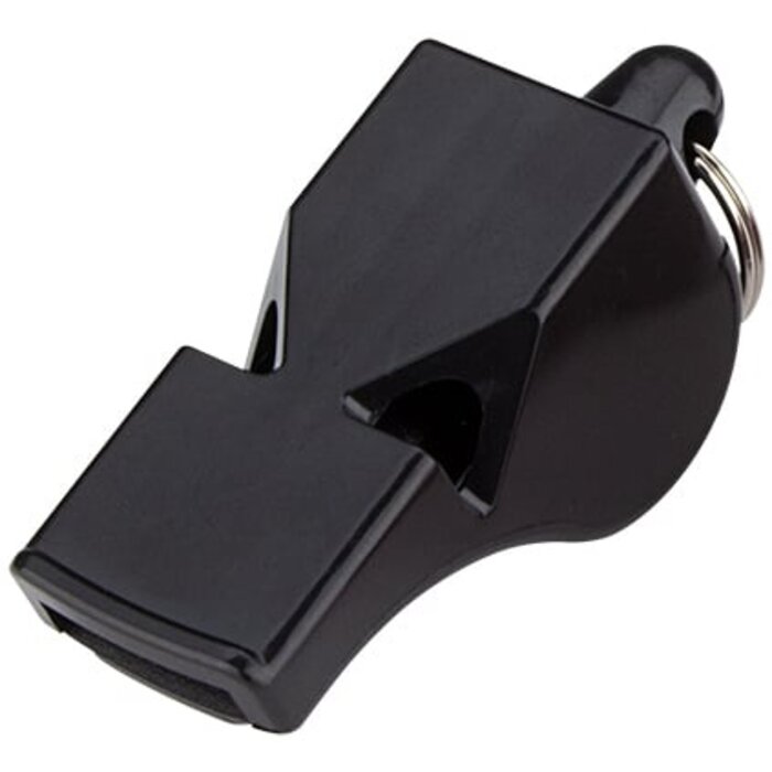 Avento® Avento - Schiedsrichterpfeife ohne Ball - KUNSTSTOFF - Schwarz