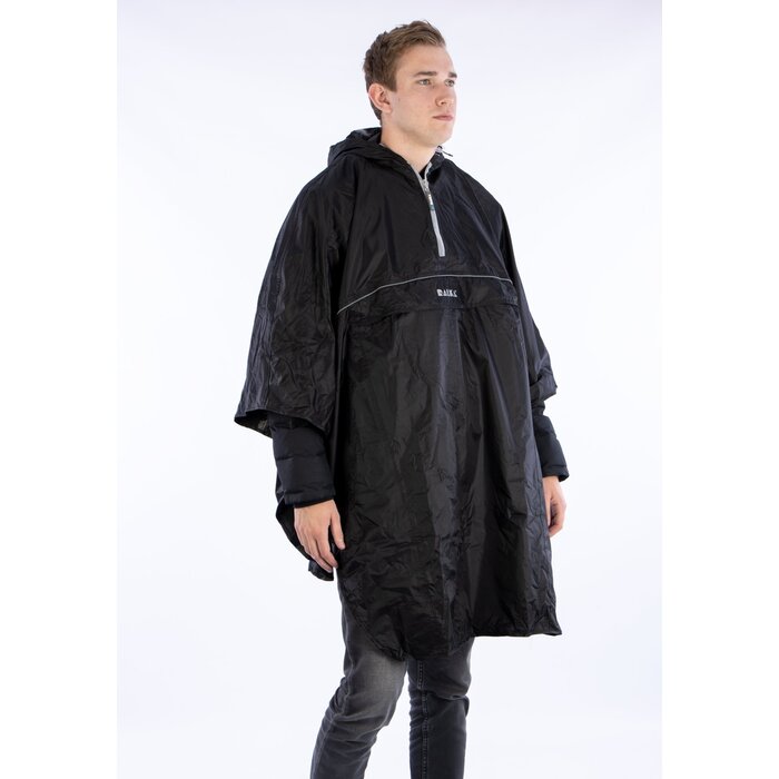 Ralka Ralka® - Regen Poncho • SENIOR • Schwarz