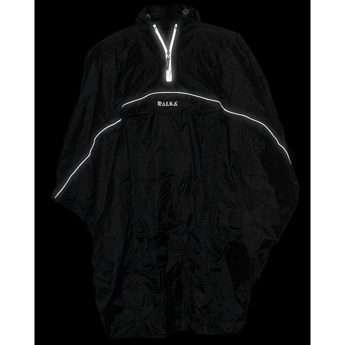 Ralka Ralka® - Regen Poncho • SENIOR • Schwarz