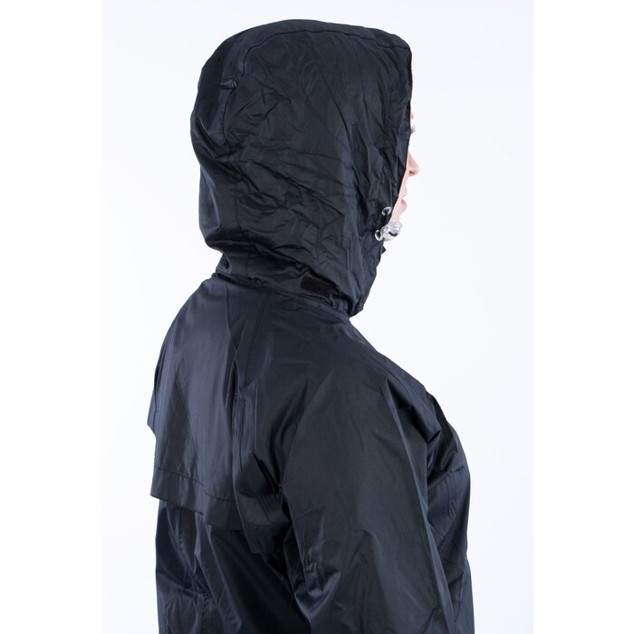 Ralka Ralka® - Regenjas Deluxe Lang Model • Dames • Zwart/Aqua