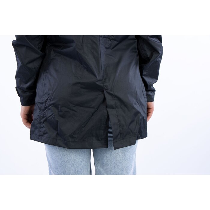 Ralka Ralka® - Regenmantel Deluxe Langes Modell • Frauen • Schwarz/Aqua