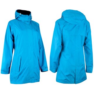 Ralka Veste de pluie Deluxe Modèle long • Femmes • Aqua/Marine