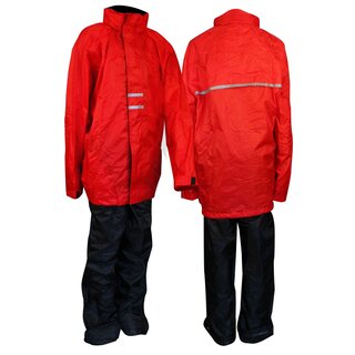 Ralka Ralka® - Regenpak • JUNIOR • Rood/Zwart