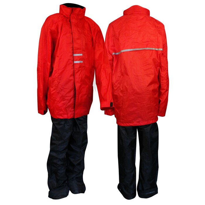 Ralka Ralka® - Suite de pluie • JUNIOR • Rouge/Noir
