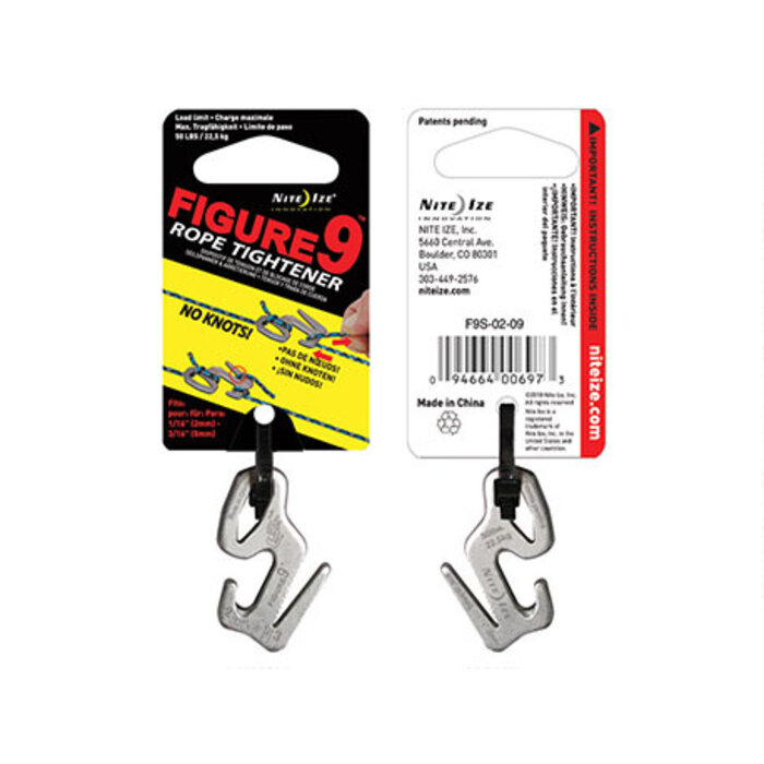 Nite Ize Nite ize figure 9 mounting hook silver s