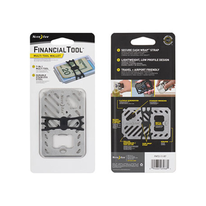 Nite Ize Nite Ize Financial Tool Multitool Silber