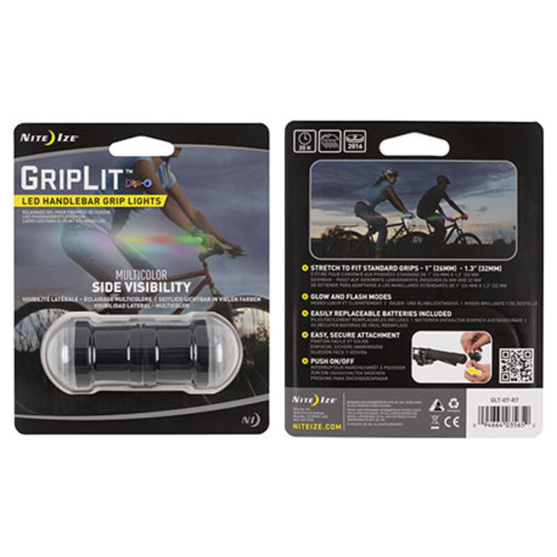 Nite Ize Nite Ize GripLit Fietslamp Disco