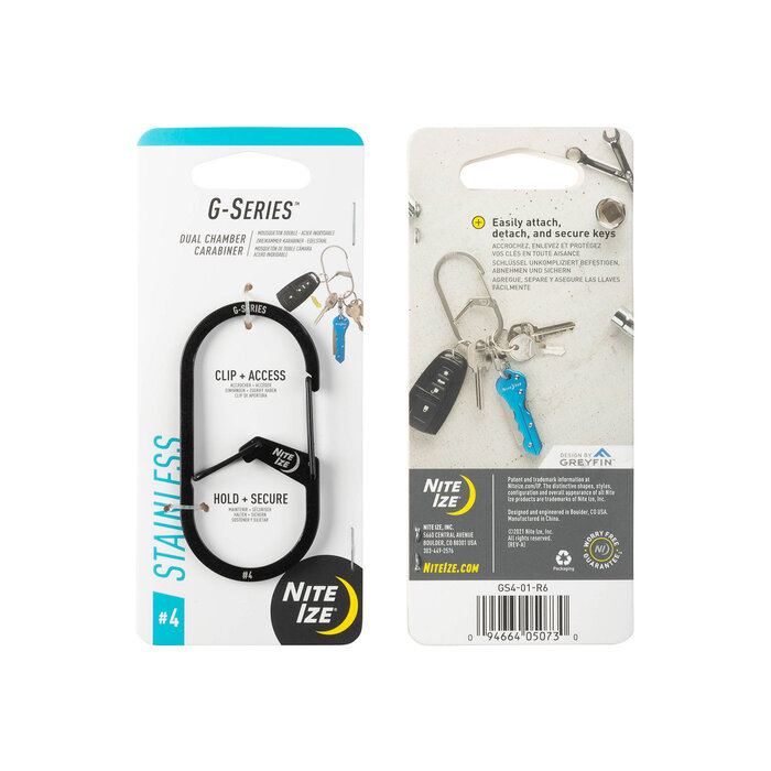 Nite Ize Nite Ize G-Series Karabiner Black #4