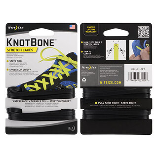 Nite Ize Nite Ize Knotbone Schnürsenkel schwarz