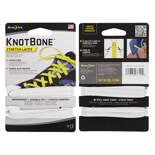 Nite Ize Nite ize nowotbone lacets blanc