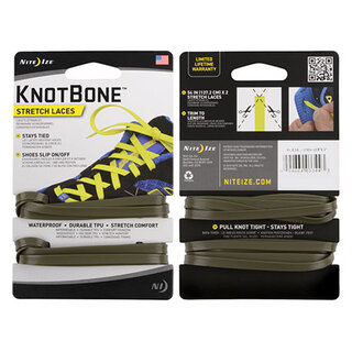 Nite Ize Nite Ize Knotbone Schnürsenkel grün
