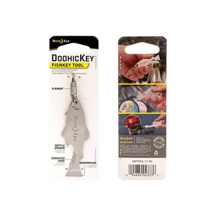 Nite Ize Nite Ize Doohickey Fishkey Multitool Silber
