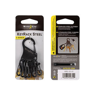 Nite Ize Nite Ize Keyrack Key Holder Black